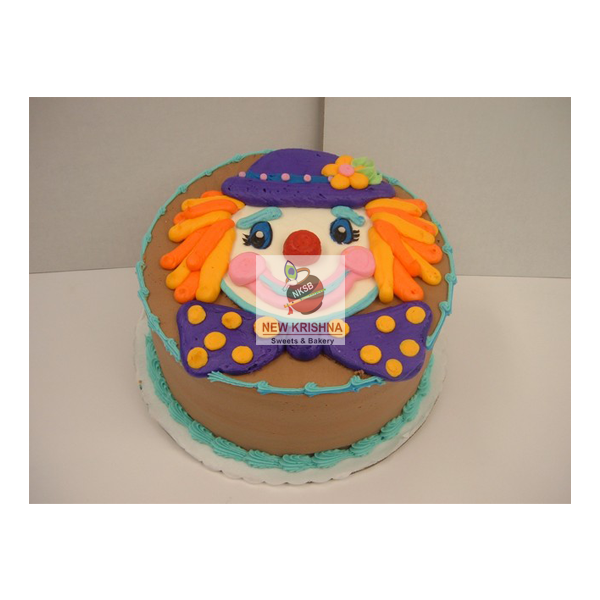 Cute Clown Cake