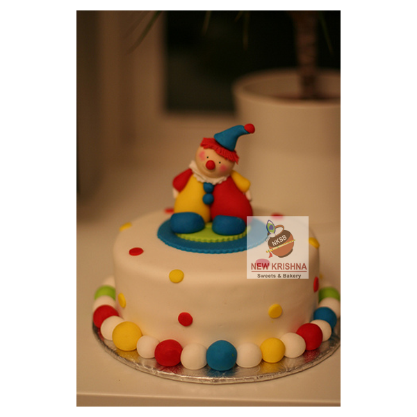Jungle Clown Cake