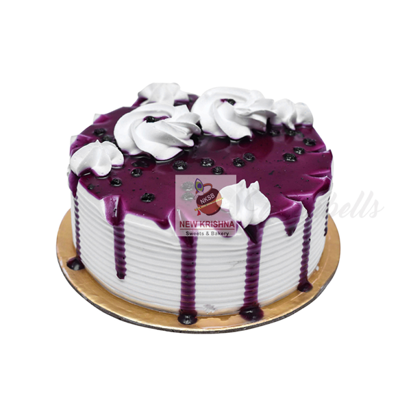 Blueberry Eggless Cake