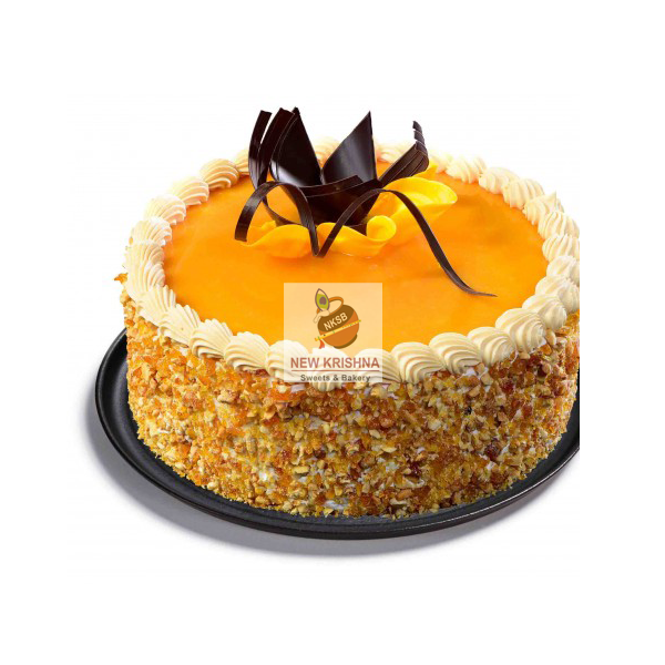 Butterscotch Eggless Cake